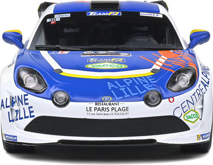 Available To Order – Alpine A110 RGT Rallye Du Touquet 2020 Delecour #30 1:18 (SOL 1801608)