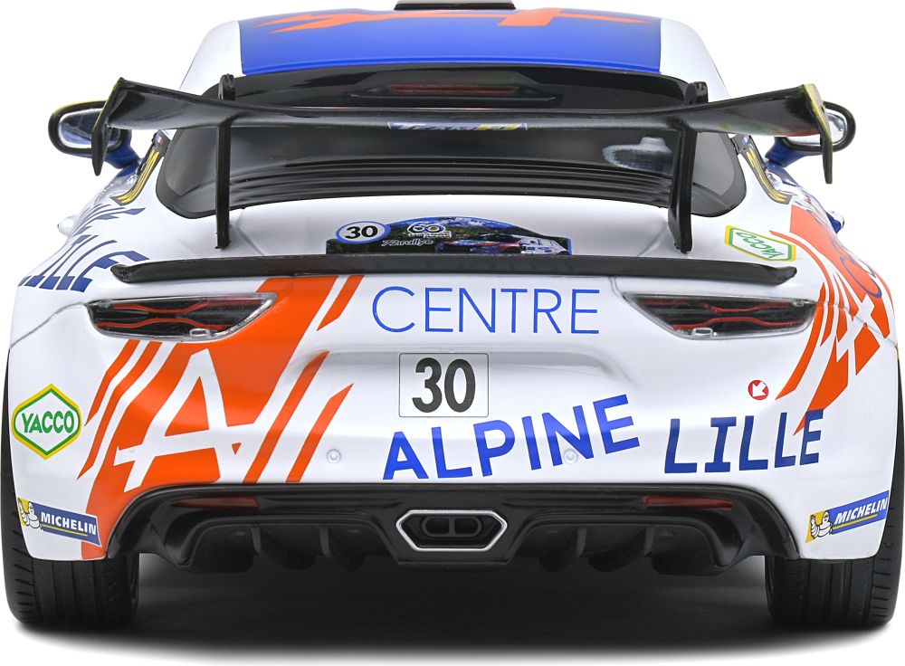 Available To Order – Alpine A110 RGT Rallye Du Touquet 2020 Delecour #30 1:18 (SOL 1801608)