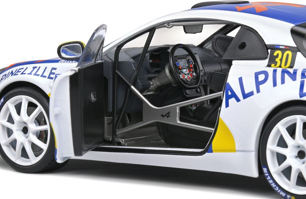 Available To Order – Alpine A110 RGT Rallye Du Touquet 2020 Delecour #30 1:18 (SOL 1801608)