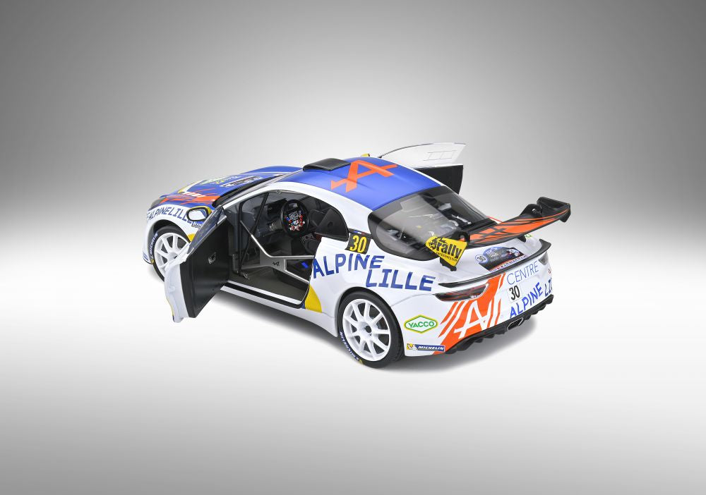 Available To Order – Alpine A110 RGT Rallye Du Touquet 2020 Delecour #30 1:18 (SOL 1801608)