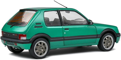 Available To Order – Peugeot 205 GTI Green 1992 1:18 Solido Model (SOL 1801712)