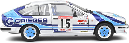 Available To Order – Alfa Romeo GTV6 Tour de Corse 1986 C.Rigollet/M.Bathelot 1:18 (SOL 1802305)