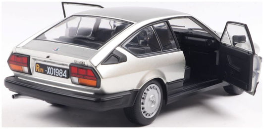Available To Order – Alfa Romeo GTV6 Silver 1984 1:18 Solido (SOL 1802307)