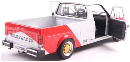 Available to Order – VW Caddy MK.1 M Racing Tribute Bi-Colour 1982 1:18 (SOL 1803512)