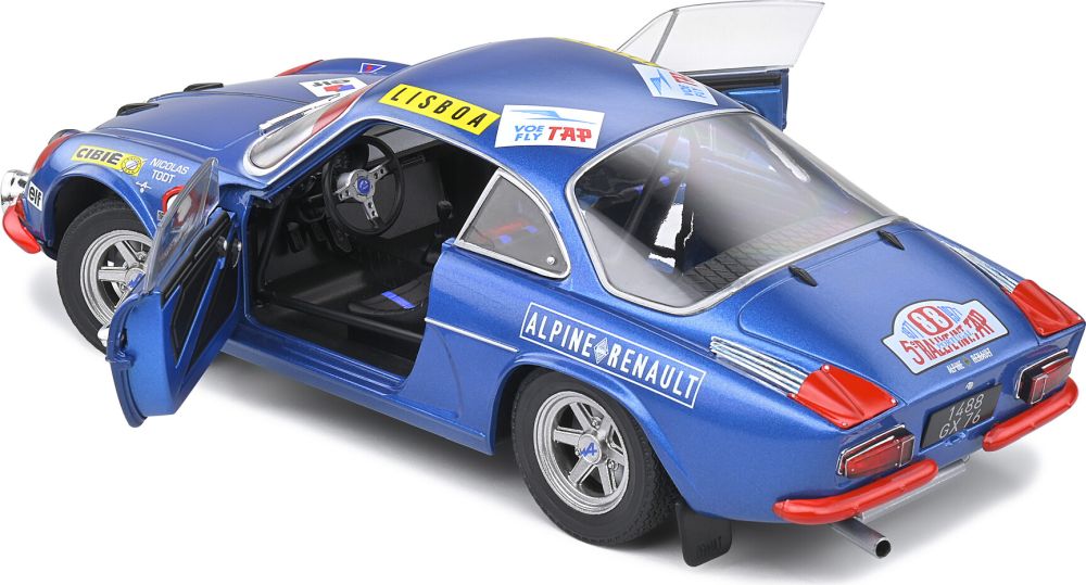Available To Order – Alpine A110 1600S 1971 Rallye Du Portugal #88 1:18 (SOL 1804202)
