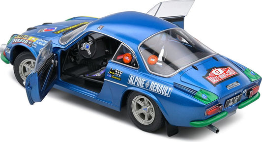 Available To Order – Alpine A110 1600S Blue Rally De Monte Carlo 1972 1:18 (SOL 1804206)
