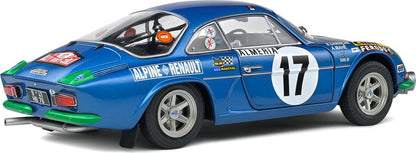 Available To Order – Alpine A110 1600S Blue Rally De Monte Carlo 1972 1:18 (SOL 1804206)