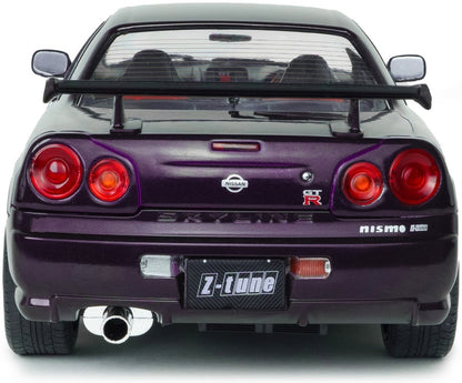 Available to Order – Nissan Skyline (R34) GT-R Z Tune Midnight Purple 1999 1:18 (SOL 1804311)