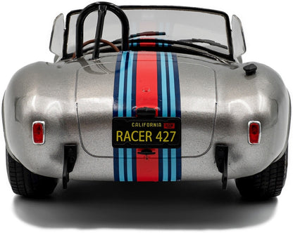 Available to Order – Shelby Cobra 427 MKII Solido Works M Racing Silver 1965 1:18 (SOL 1804913)
