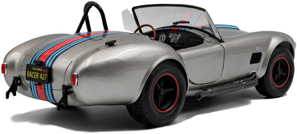 Available to Order – Shelby Cobra 427 MKII Solido Works M Racing Silver 1965 1:18 (SOL 1804913)