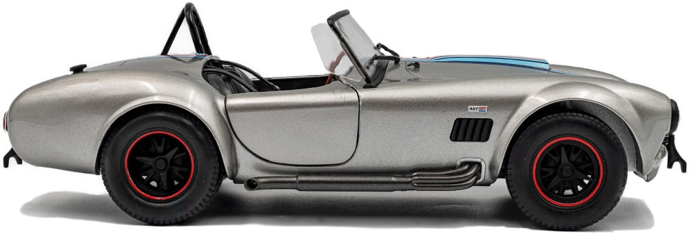 Available to Order – Shelby Cobra 427 MKII Solido Works M Racing Silver 1965 1:18 (SOL 1804913)
