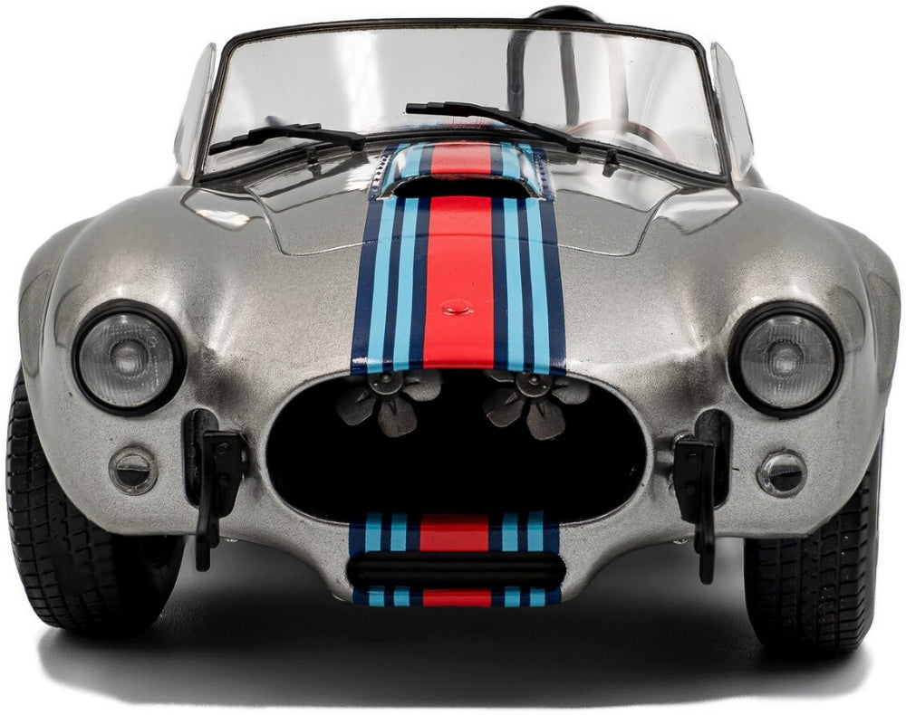 Available to Order – Shelby Cobra 427 MKII Solido Works M Racing Silver 1965 1:18 (SOL 1804913)