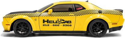 Available To Order – Dodge Challenger SRT Hellcat Redeye Widebody NYC Hellcab 2023 1:18 (SOL 1805716)