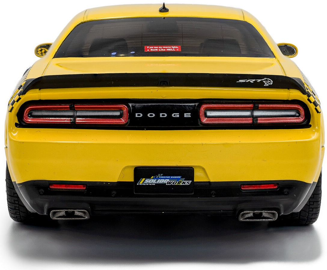 Available To Order – Dodge Challenger SRT Hellcat Redeye Widebody NYC Hellcab 2023 1:18 (SOL 1805716)