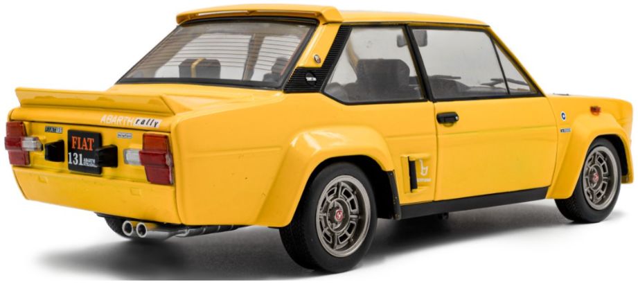 Available To Order – Fiat 131 Abarth Yellow 1980 1:18 (SOL 1806006)