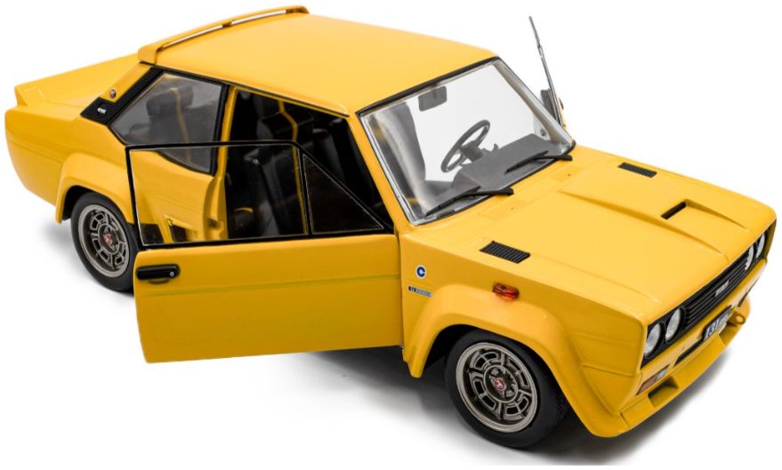 Available To Order – Fiat 131 Abarth Yellow 1980 1:18 (SOL 1806006)