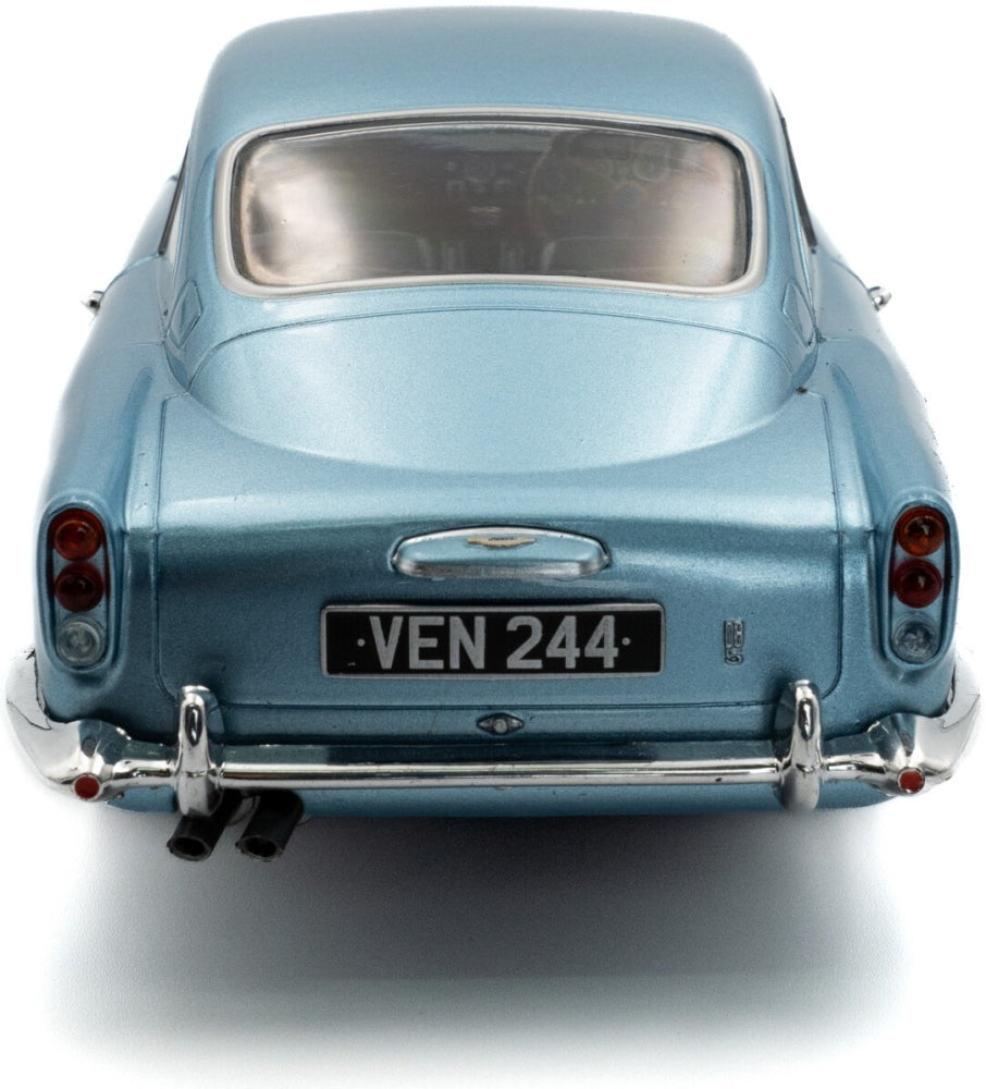 Available To Order – Aston Martin DB5 Light Metallic Blue 1964 1:18 (SOL 1807104)