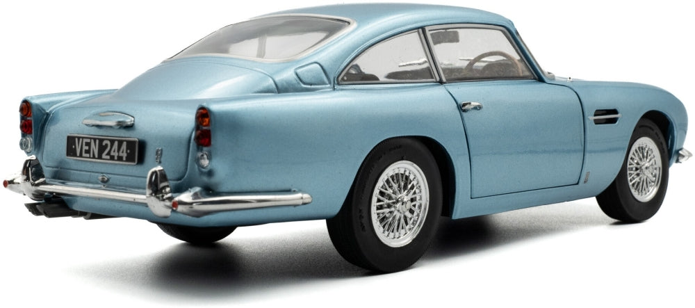 Available To Order – Aston Martin DB5 Light Metallic Blue 1964 1:18 (SOL 1807104)