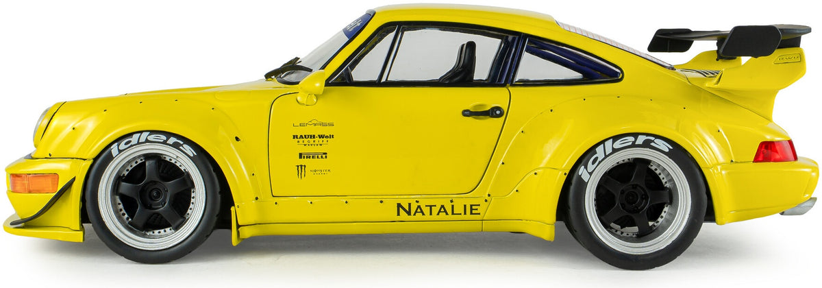 RWB Bodykit Natali Yellow 2023 1:18 Solido Model (view 2)