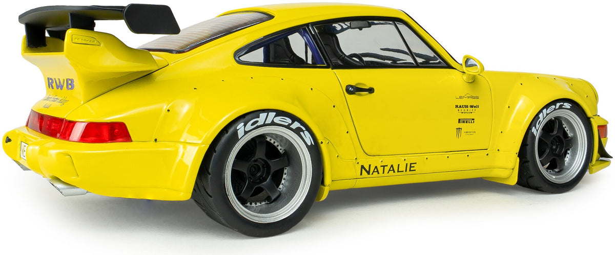 RWB Bodykit Natali Yellow 2023 1:18 Solido Model (view 4)