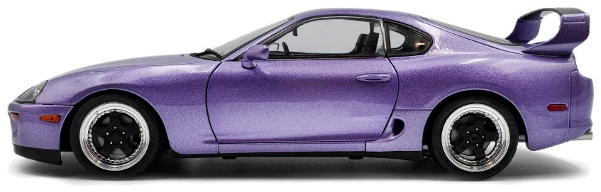 Toyota Supra MK4 (A80) Solido Works Purple 1993 1:18 Solido Model (view 2)