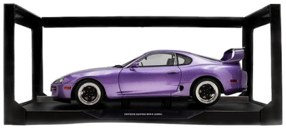 Toyota Supra MK4 (A80) Solido Works Purple 1993 1:18 Solido Model (view 5)