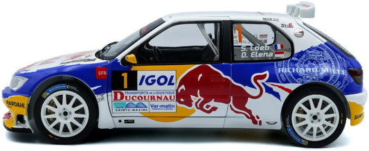 Available to Order – Peugeot 306 Maxi White #1 S.Loeb/D.Elena Rally Du Var 2017 1:18 (SOL 1808308)
