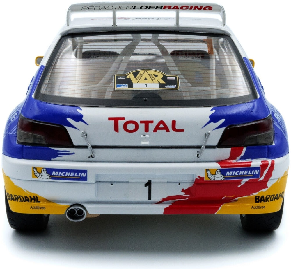 Available to Order – Peugeot 306 Maxi White #1 S.Loeb/D.Elena Rally Du Var 2017 1:18 (SOL 1808308)