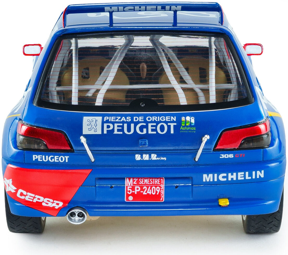 Available to Order – Peugeot 306 Maxi Blue #2 J.Ascona J.Billmaier Rally De Aviles 1997 1:18 (SOL 1808309)