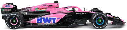 Available To Order – Alpine A523 Presentation Version Pink 2023 1:18 (SOL 1808806)