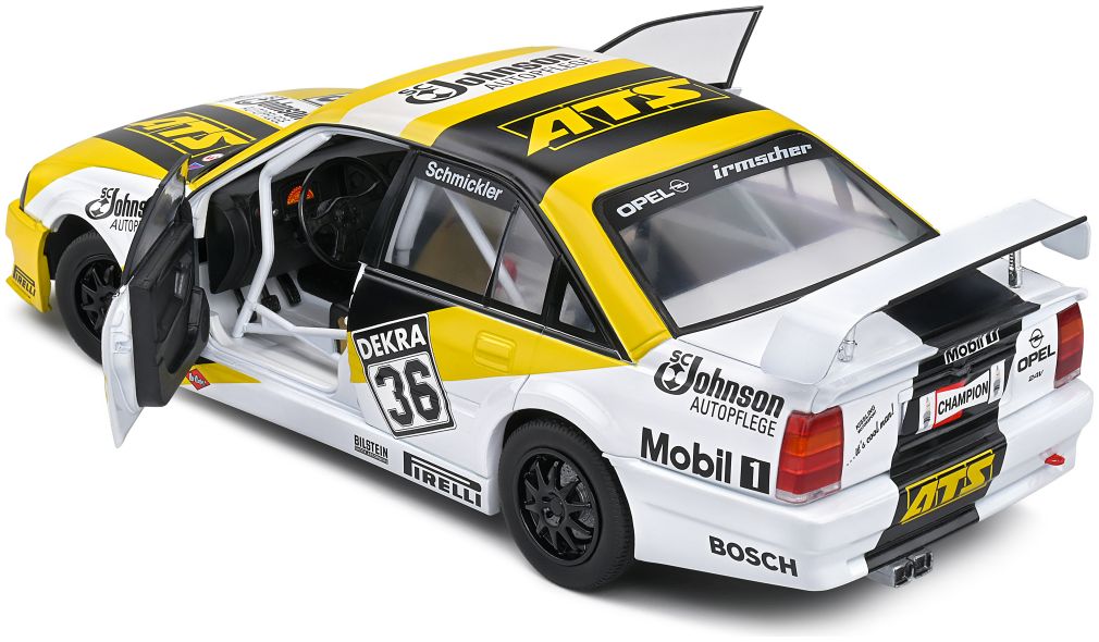 Available to Order – Opel Omega Evolution 500 Yellow DTM 1991 1:18 (SOL 1809702)