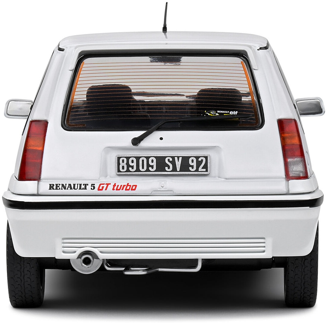 Available to Order – Renault 5 GT Turbo MK2 White 1989 1:18 (SOL 1810002)