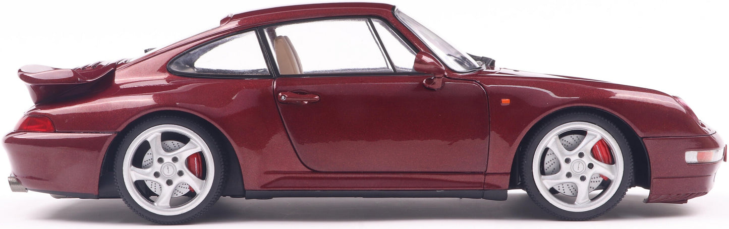 Available To Order – Porsche 911 (993) Arena Red 1997 (Note - colour change) 1:18 Solido Model (SOL 1810102)