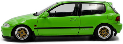 Honda Civic (EG6) Solido Works Neon Green 1991 1:18 Solido Model (view 2)