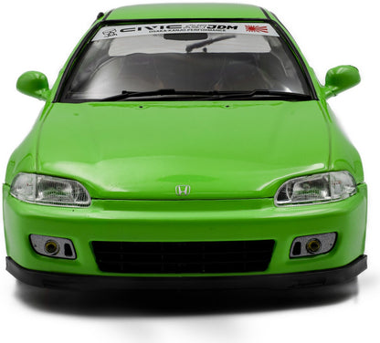 Honda Civic (EG6) Solido Works Neon Green 1991 1:18 Solido Model (view 6)