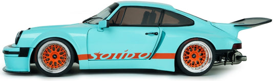 KS-R By Khyzyl Saleem Metallic Blue Racer 2026 1:18 Solido Model (view 2)