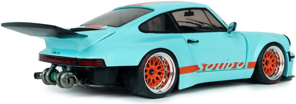 KS-R By Khyzyl Saleem Metallic Blue Racer 2026 1:18 Solido Model (view 4)