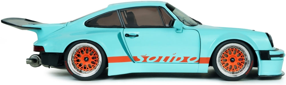 KS-R By Khyzyl Saleem Metallic Blue Racer 2026 1:18 Solido Model (view 5)