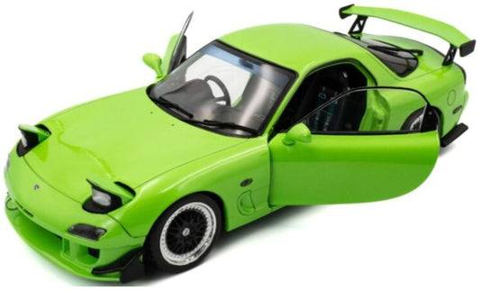 Available to Order – Mazda RX7 FD3RS Solido Works Neon Green 1999 1:18 (SOL 1810606)