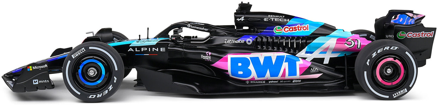 Available To Order – Alpine A524 Presentation Blue E.Ocon 2024 1:18 (SOL 1811003)