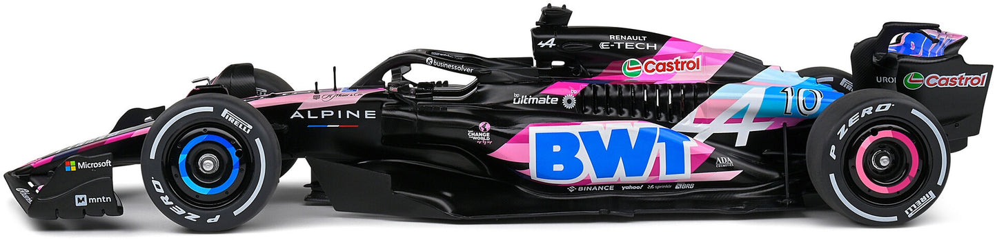 Available To Order – Alpine A524 Presentation Pink P.Gasly 2024 1:18 (SOL 1811004)