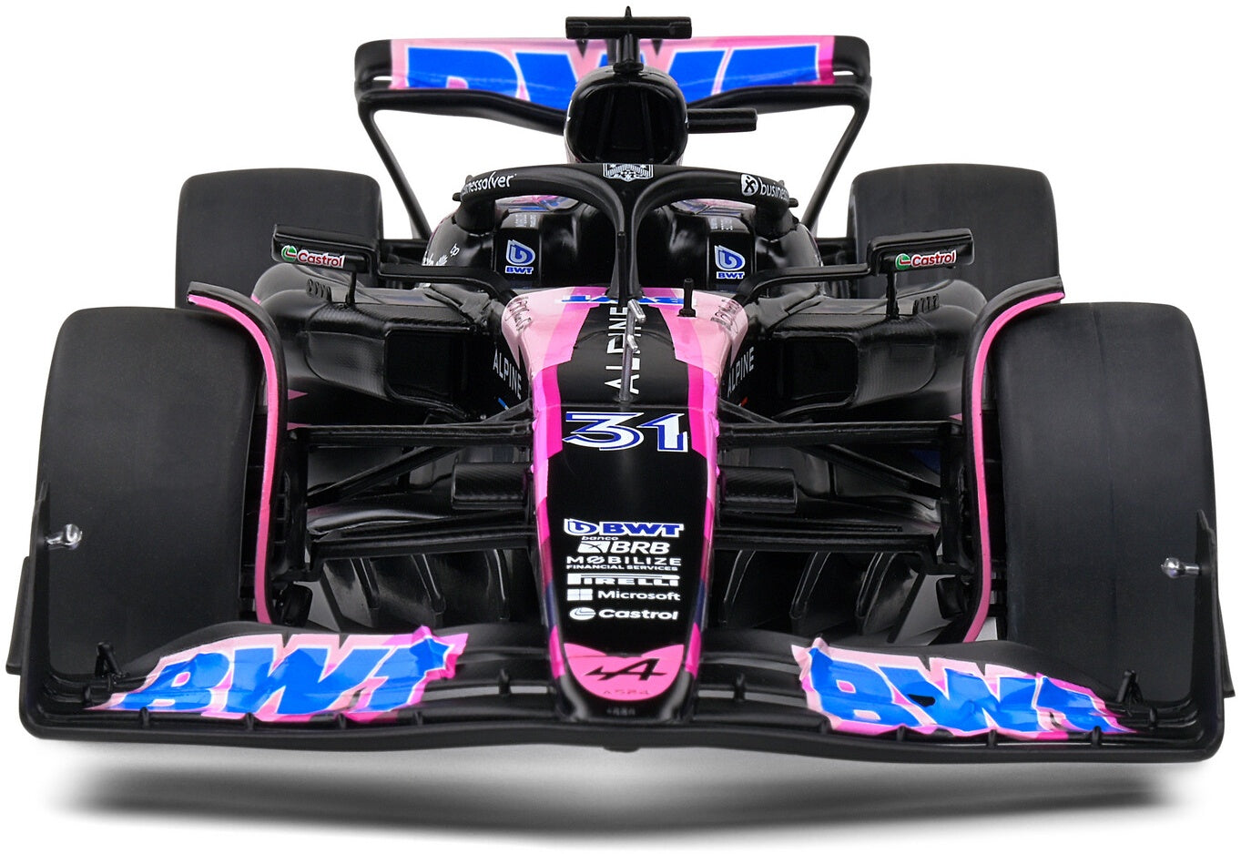 Available To Order – Alpine A524 Presentation Pink P.Gasly 2024 1:18 (SOL 1811004)