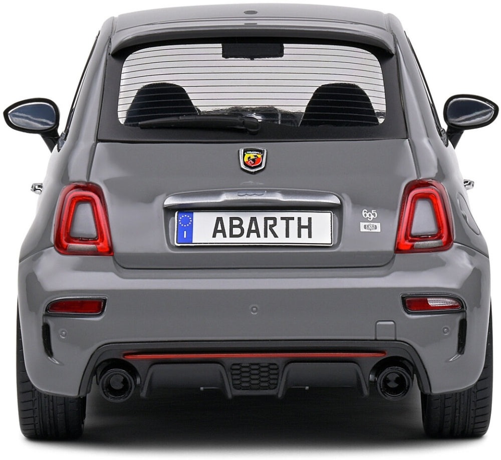 Available To Order – Fiat 695 Abarth XSR Edition Yamaha Grey 2022 1:18 (SOL 1811302)