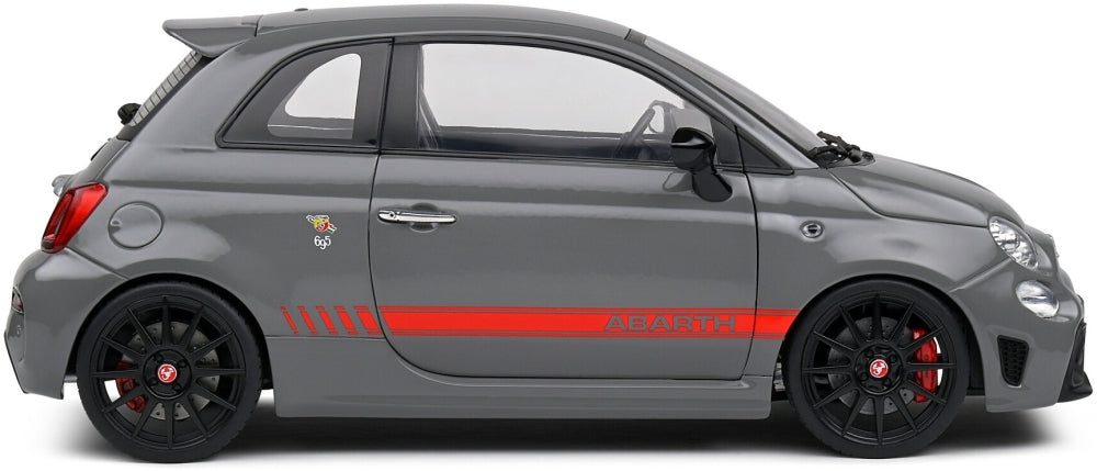 Available To Order – Fiat 695 Abarth XSR Edition Yamaha Grey 2022 1:18 (SOL 1811302)