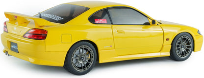 Available to Order – Nissan Silvia S15 SPEC-R Aero Lightning Yellow 1999 1:18 (SOL 1812206)