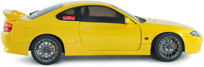 Available to Order – Nissan Silvia S15 SPEC-R Aero Lightning Yellow 1999 1:18 (SOL 1812206)