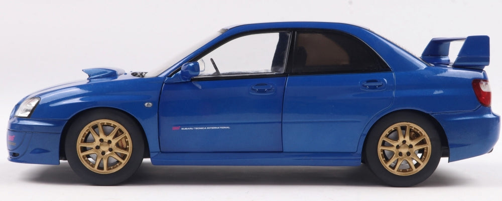 Available to Order – Subaru Impreza WRX STI Sonic Blue 2003 1:18 (SOL 1812301)