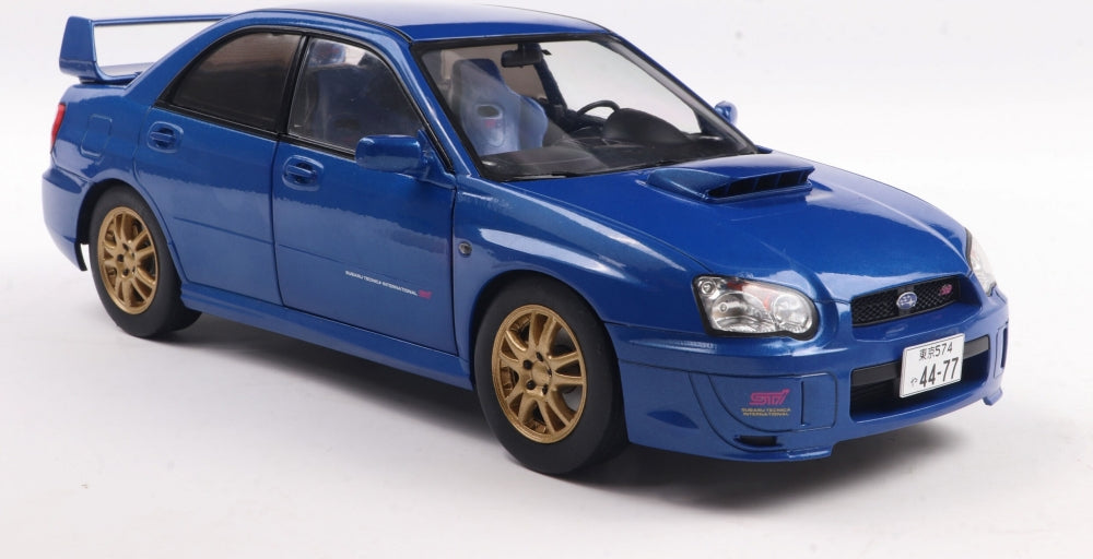 Available to Order – Subaru Impreza WRX STI Sonic Blue 2003 1:18 (SOL 1812301)