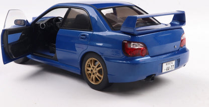 Available to Order – Subaru Impreza WRX STI Sonic Blue 2003 1:18 (SOL 1812301)