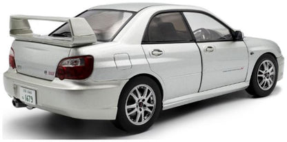 Available to Order – Subaru Impreza WRX STI Premium Silver Effect 2003 1:18 (SOL 1812303)